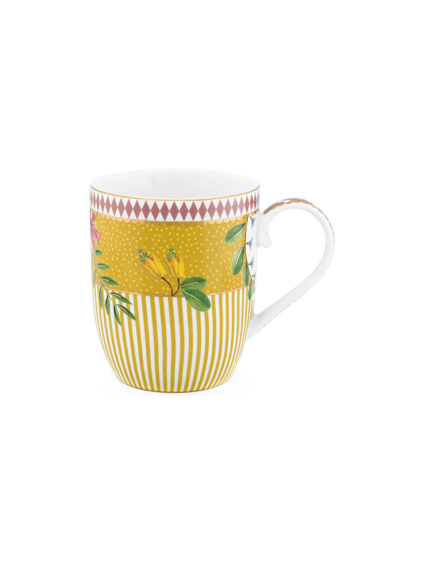 PIP STUDIO | Henkelbecher Set 2er Small LA MAJORELLE 145ml Gelb | 